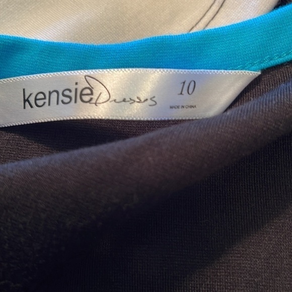 Kensie Dresses Sleeveless Color block Zipper Front Dress. Size 10. P/A1517/3 - Picture 4 of 5